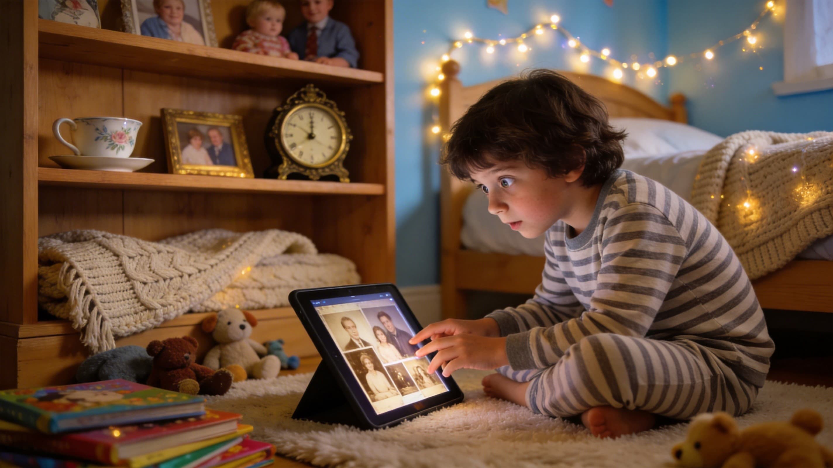 Letting Kids Know Ancestors Through Digital Legacy