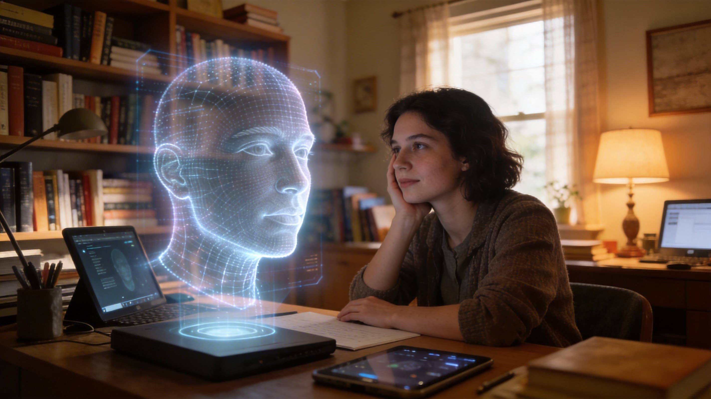 How AI Reconstructs 3D Facial Memories for Grief Healing