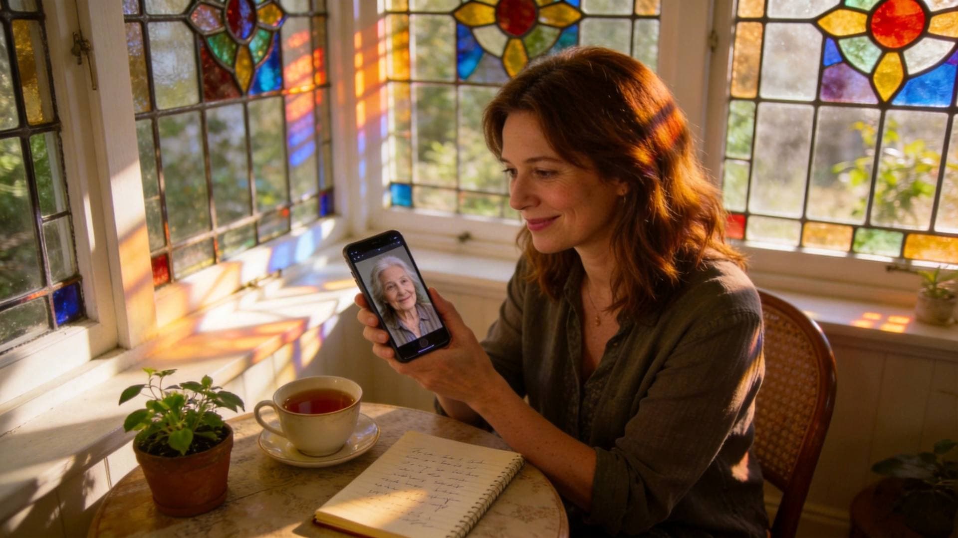 Leaving a Letter to Your Future Self: Using Reunion to Schedule an Interactive Call Ten Years Later